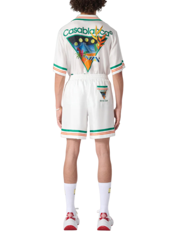 Casablanca - Tennis Club Icon Silk Shorts