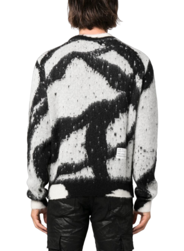 Amiri skull-patterned jumper