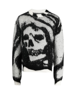 Amiri skull-patterned jumper