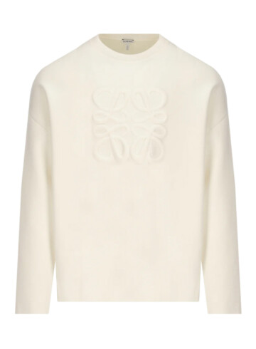 LOEWE Logo Detailed Crewneck Jumper