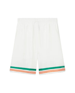 Casablanca - Tennis Club Icon Silk Shorts