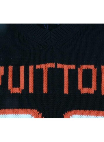 Louis Vuitton - Louis Vuitton Chunky Intarsia Football T-Shirt