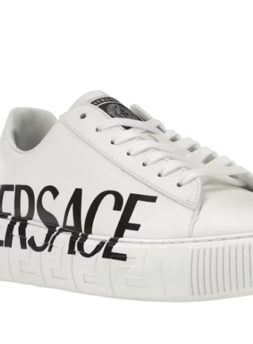 Versace - Versace Medusa Greca Low White White Black