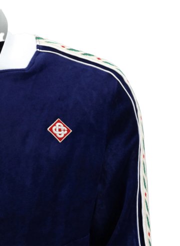 Casablanca - Casablanca Laurel Logo Patch Zipped Track Jacket