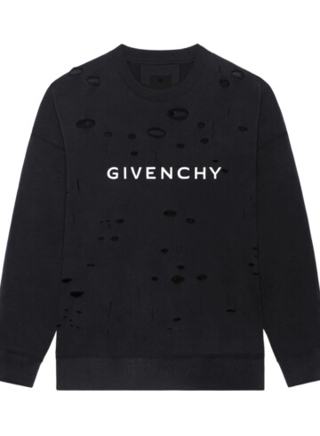 Givenchy - Givenchy Archetype With Destroyed Effect Sweatshirt