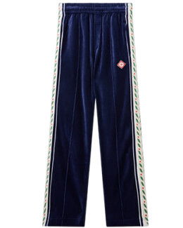 Casablanca - Laurel Velour Taped Tracksuit Bottoms