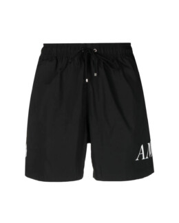 Amiri - AMIRI logo-print swim shorts