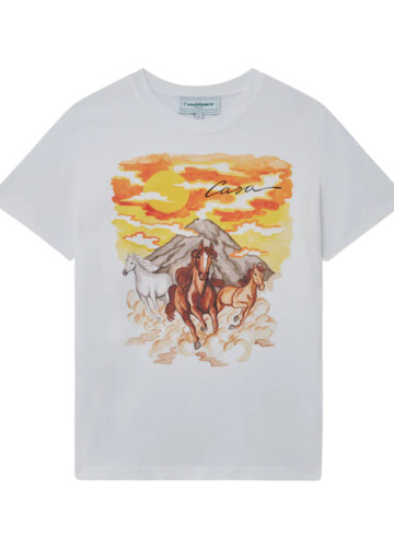 Casablanca - Chevaux Sauvages T-Shirt