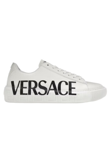 Versace - Versace Medusa Greca Low White White Black