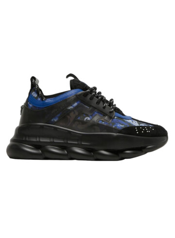 Versace - Versace Chain Reaction Barocco Print Black Lapis