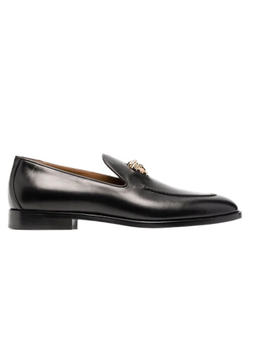 Versace - Versace Medusa plaque loafers