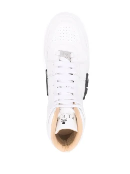 Philipp Plein - panelled hi-top sneakers