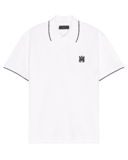 Amiri - AMIRI Solid Short Sleeve Polo