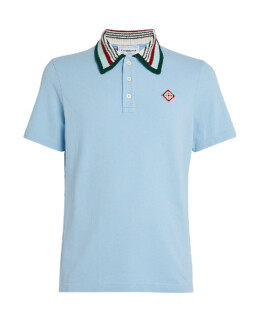 Casablanca  Organic Cotton Polo Shirt