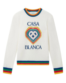 Casablanca - Casablanca Heart Boucle Jumper