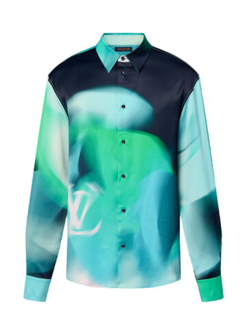 Louis Vuitton Printed Silk Blend Shirt