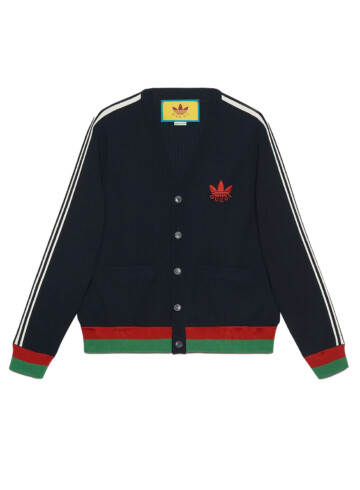 Gucci - adidas x Gucci viscose cardigan