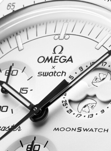 Swatch x Omega Bioceramic Moonswatch Mission to the Moonphase