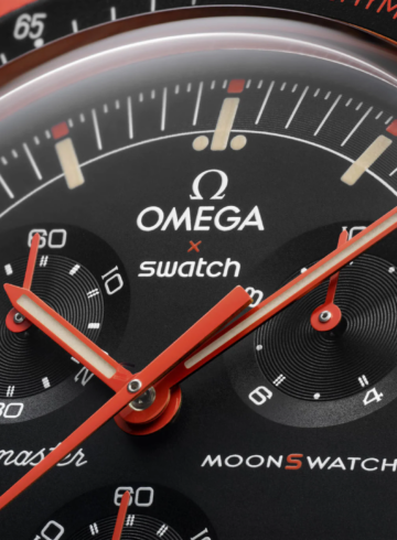 Swatch x Omega Bioceramic Moonswatch Mission On Earth Lava