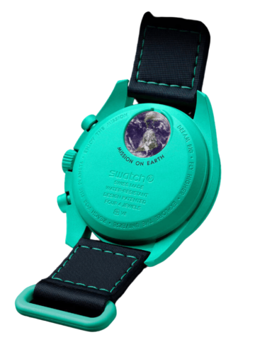 Swatch x Omega Bioceramic Moonswatch Mission On Earth Polar Lights