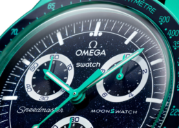 Swatch x Omega Bioceramic Moonswatch Mission On Earth Polar Lights