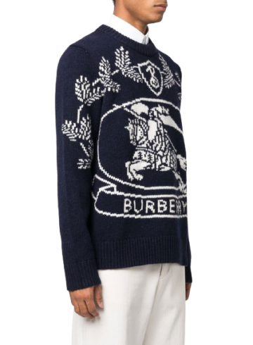 Burberry - Burberry EKD intarsia wool jumper