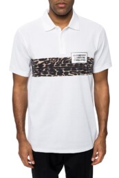 Burberry - Burberry white polo shirt with logo