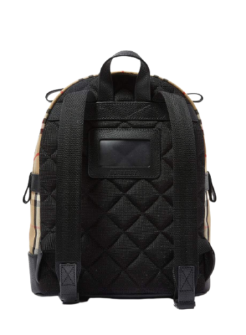 Burberry - Logo Appliqué Backpack in Vintage Check Cotton Canvas