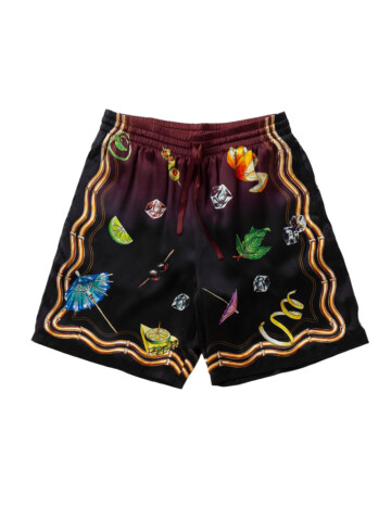 Casablanca - Casablanca Silk shorts with drawstrings