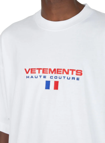 VETEMENTS - Haute couture t-shirt