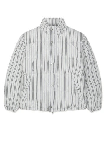 Stussy - Stripe Down Puffer Bone