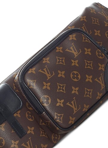 Louis Vuitton - pre-owned monogram Macassar Christopher belt bag