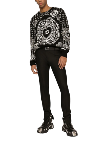 Dolce & Gabbana - logo-print jumper