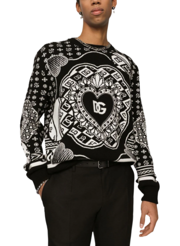 Dolce & Gabbana - logo-print jumper