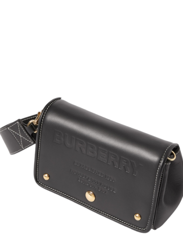 Burberry - Small Leather Horseferry Cross-Body Bag