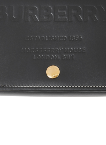 Burberry - Small Leather Horseferry Cross-Body Bag