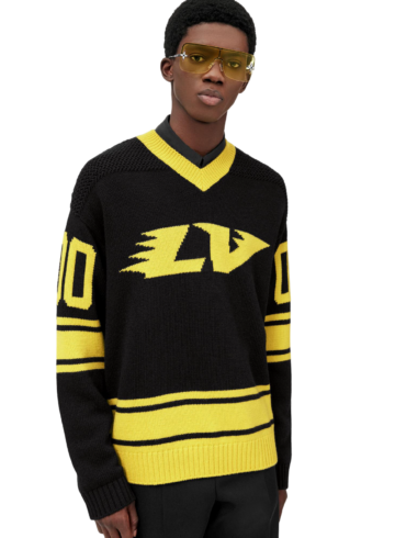 Louis Vuitton - Intarsia Football T-Shirt