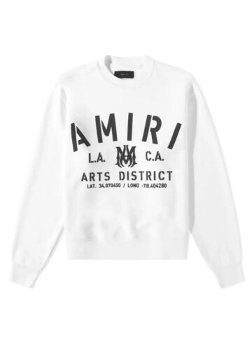 Amiri - Amiri Stencil Crew Sweat