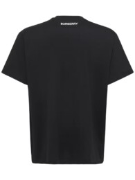 Burberry - Logo Print Cotton Jersey T-Shirt