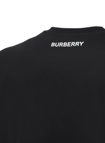 Burberry - Logo Print Cotton Jersey T-Shirt