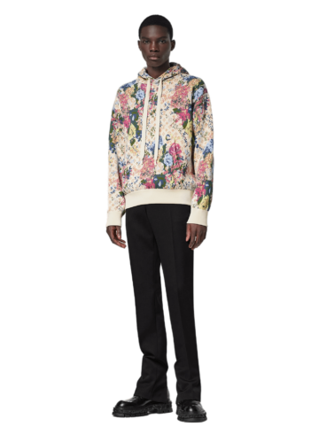 Louis Vuitton - LV Flower Graphic Jacquard Hoodie