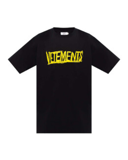 VETEMENTS - VETEMENTS Black Logo T-shirt