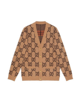 Gucci - Gucci reversible wool cardigan