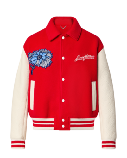 Louis Vuitton - LV x YK Psychedelic Flower Embroidered Varsity Blouson