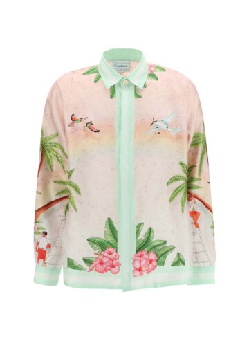 Casablanca - Printed Silk Shirt