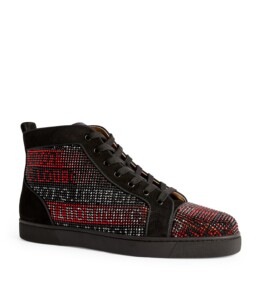 Christian Louboutin - Louis T.S.Q Suede Sneakers