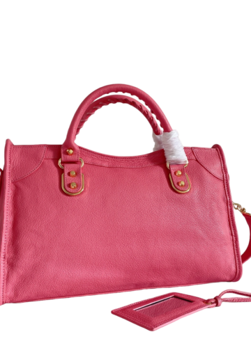 Balenciaga - City Classic S Tote Leather Indian Rose/Black