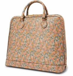 Gucci - Liberty Horsebit 1955 Printed Leather Tote Bag