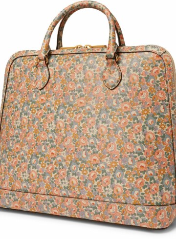 Gucci - Liberty Horsebit 1955 Printed Leather Tote Bag