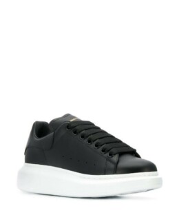 Alexander McQueen - Alexander McQueen Oversized Black White Sole